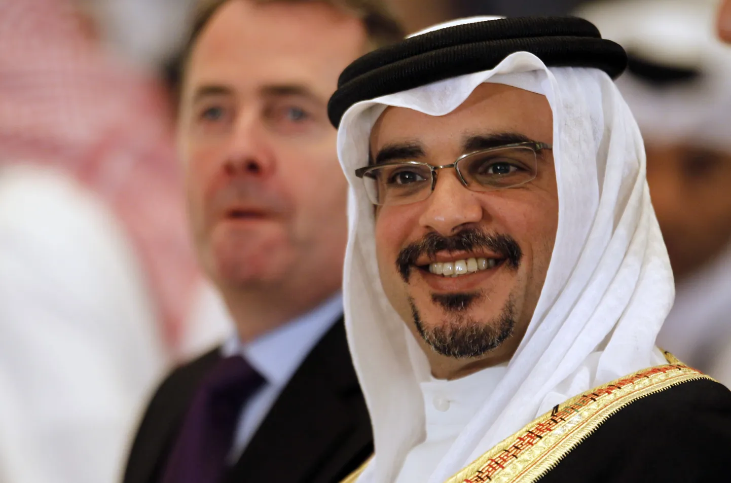 Bahreini kroonprints Salman bin Hamad al-Khalifa.