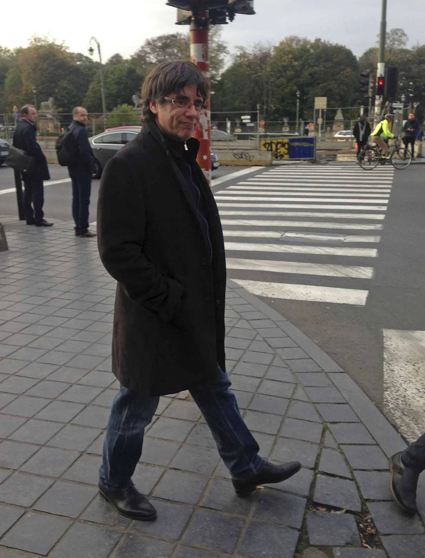 Carles Puigdemont Brüsselis.