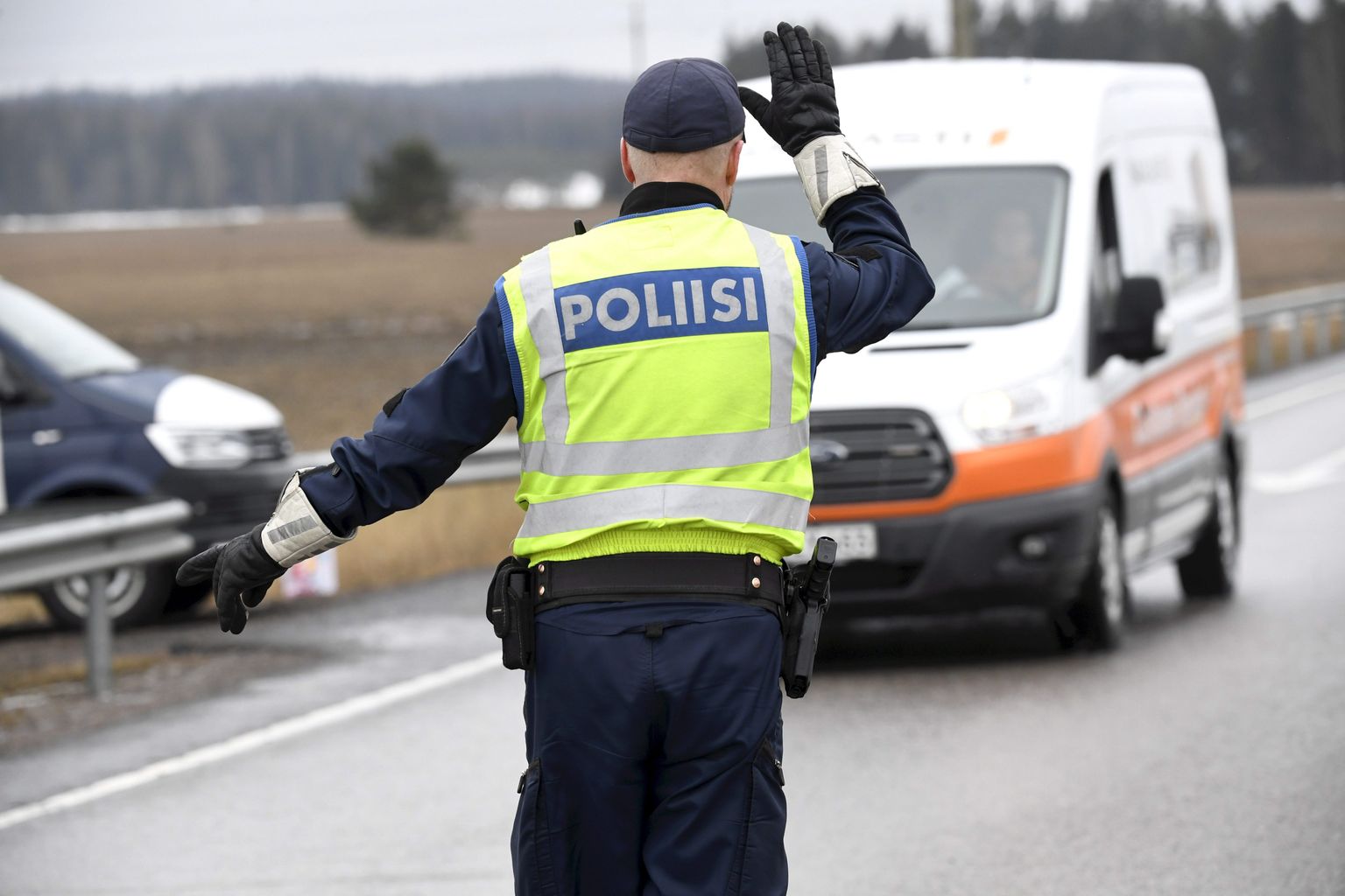 Soome politseinik Lapinjärvis.