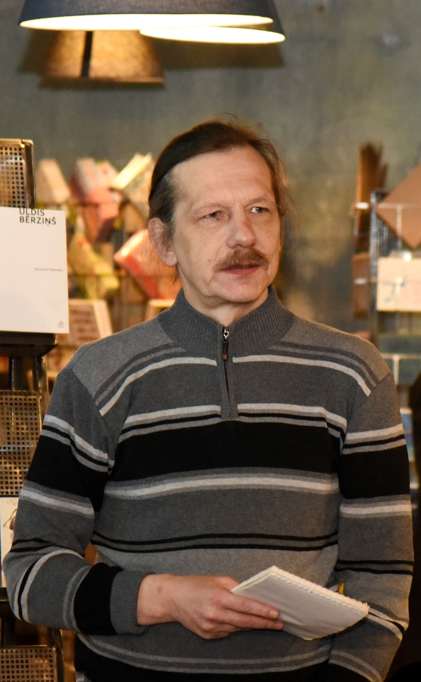 Läti kirjanik Guntis Berelis.