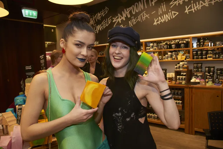 Lush tähistas Eesti kaupluse 10. sünnipäeva