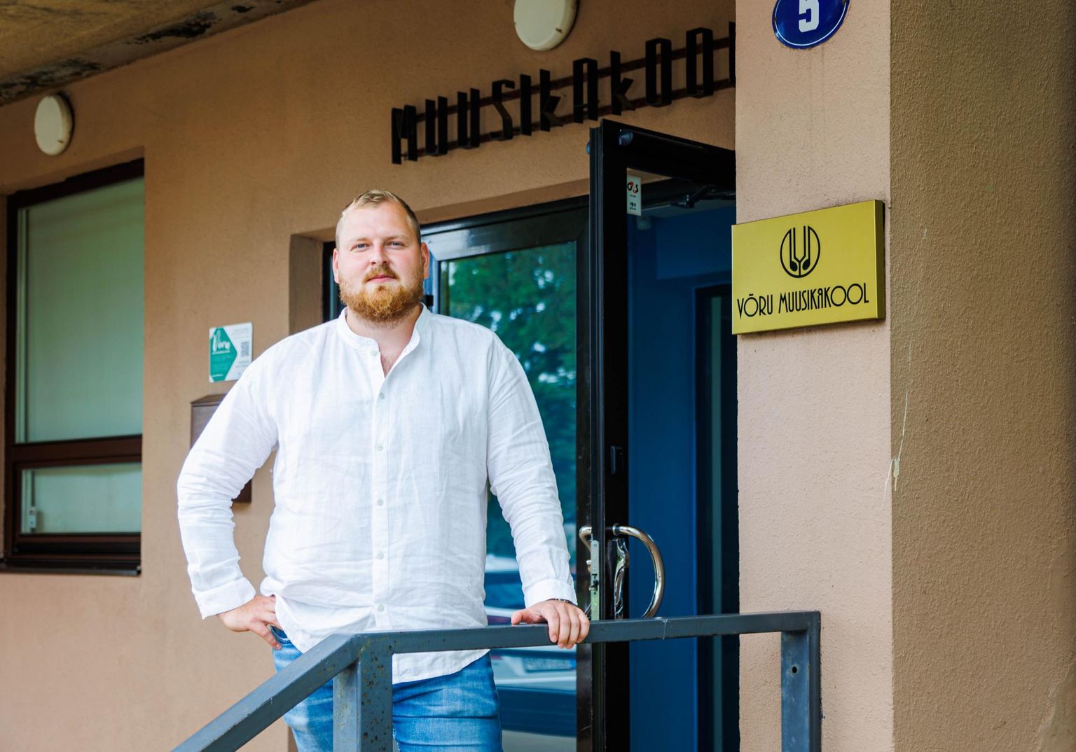 Võru muusikakool sai uue direktori, kelleks on Märt Metsla.