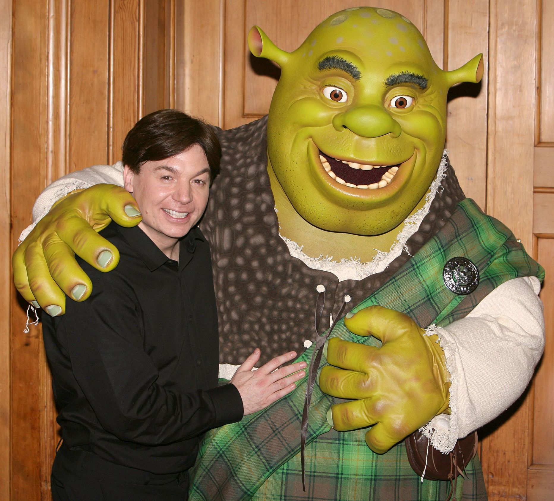 Mike Myers koos Shreki kujuga