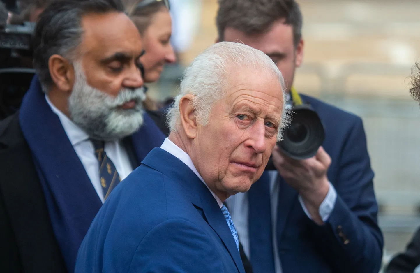Briti kuningas Charles III külastas 14. novembril 2014 Lõuna-Londonis Deptfordis toiduabiorganisatsiooni Coronation Food Hub