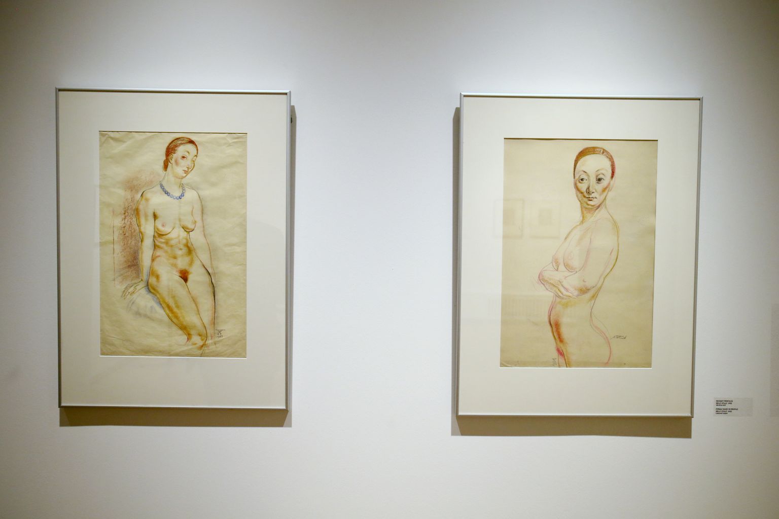 Neile kahele pildile on Eduard Wiiralt joonistanud Nelly Stulzi.