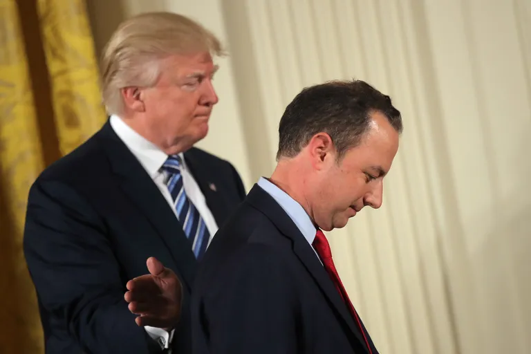 Donald Trump ja Reince Priebus