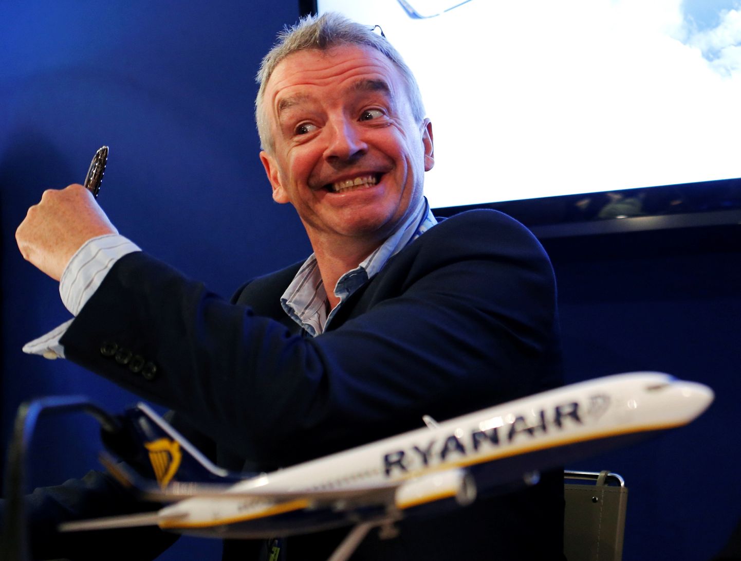 Ryanairi juht Ryanairi juhi Michael O'Leary.