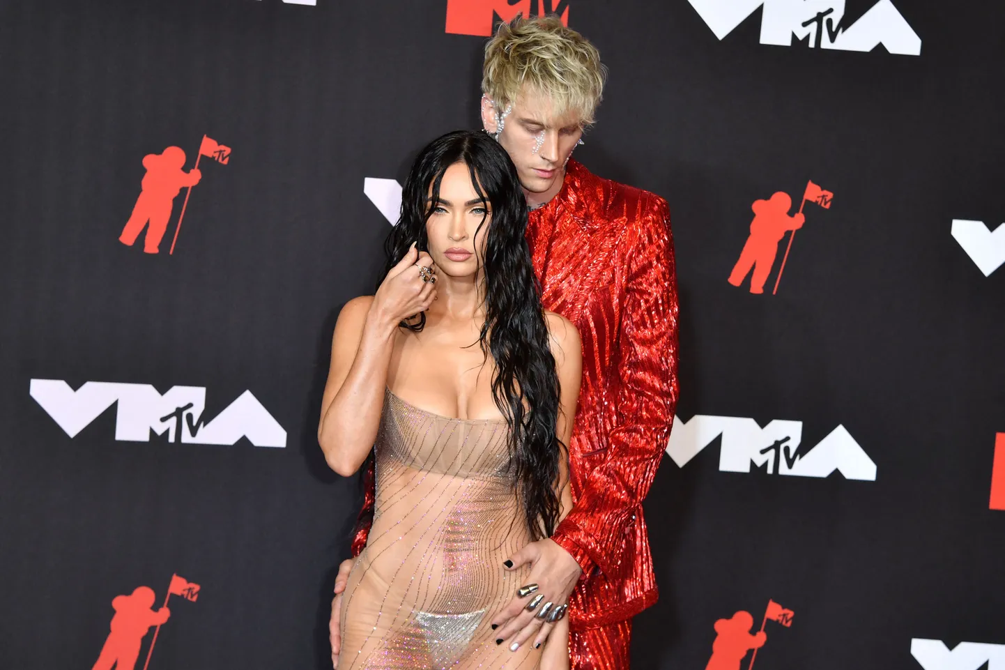 Näitlejanna Megan Fox ja rokkar Machine Gun Kelly 2021. aasta septembris.