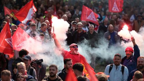 Saksamaal algasid suured autotööliste protestid