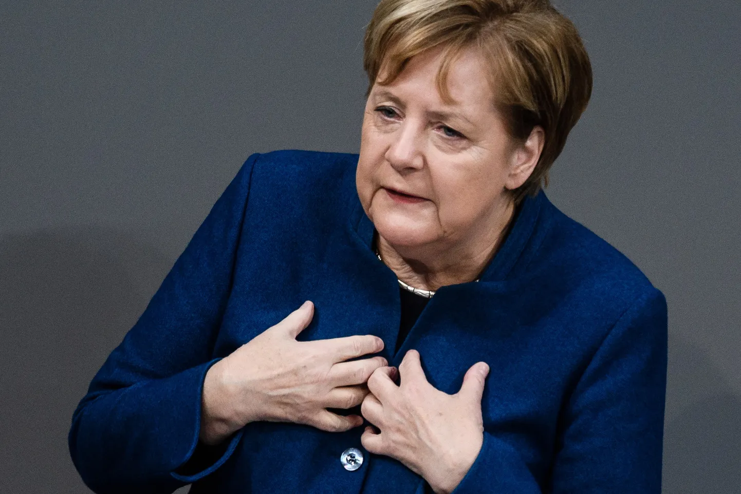 Saksamaa kantsler Angela Merkel kaitses rändepakti.