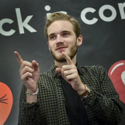 Felix Arvid Ulf Kjellbergilt, tuntud ka kui PewDiePie. Foto: Scanpix