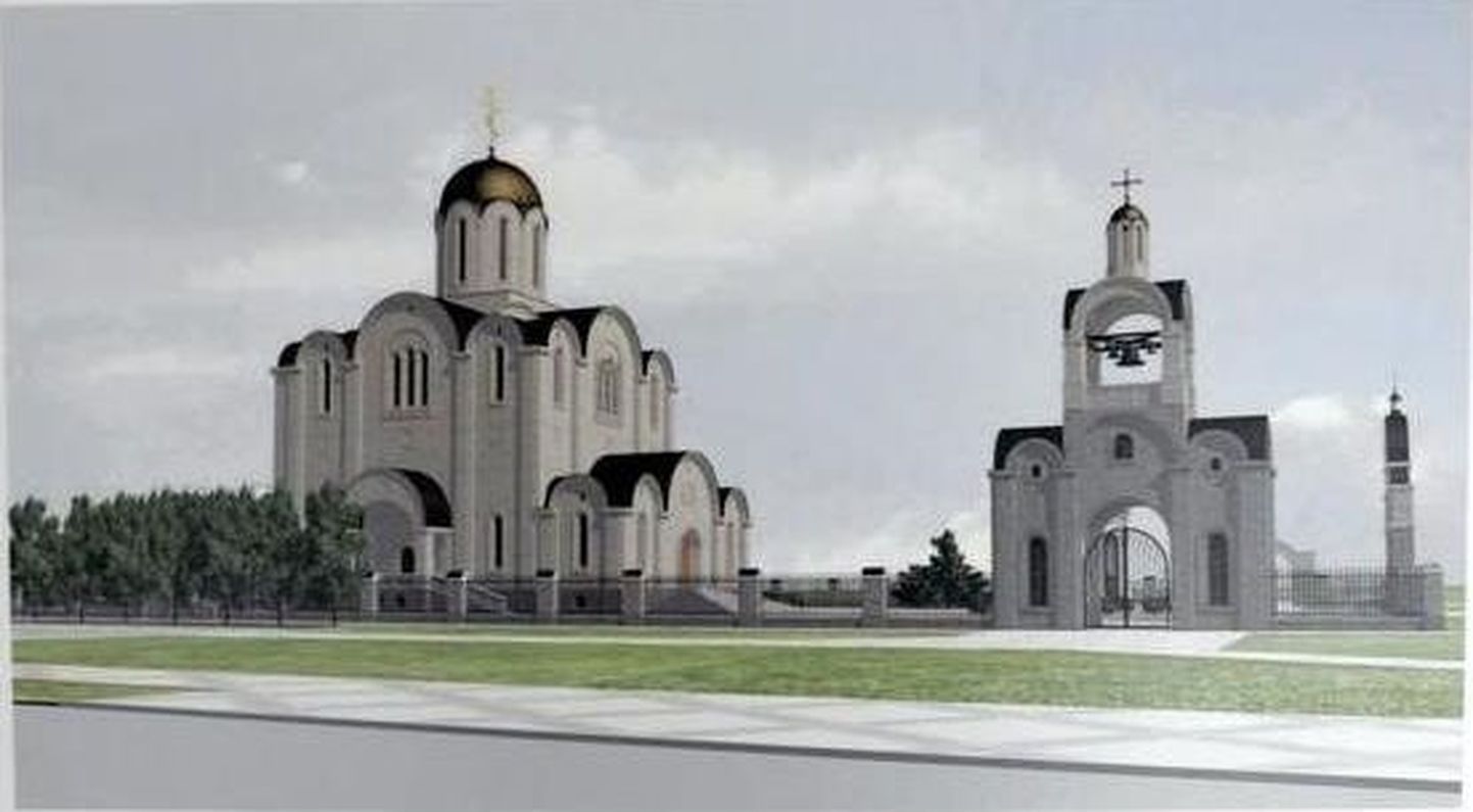 Lasnamäele ehitatav õigeusu kirik