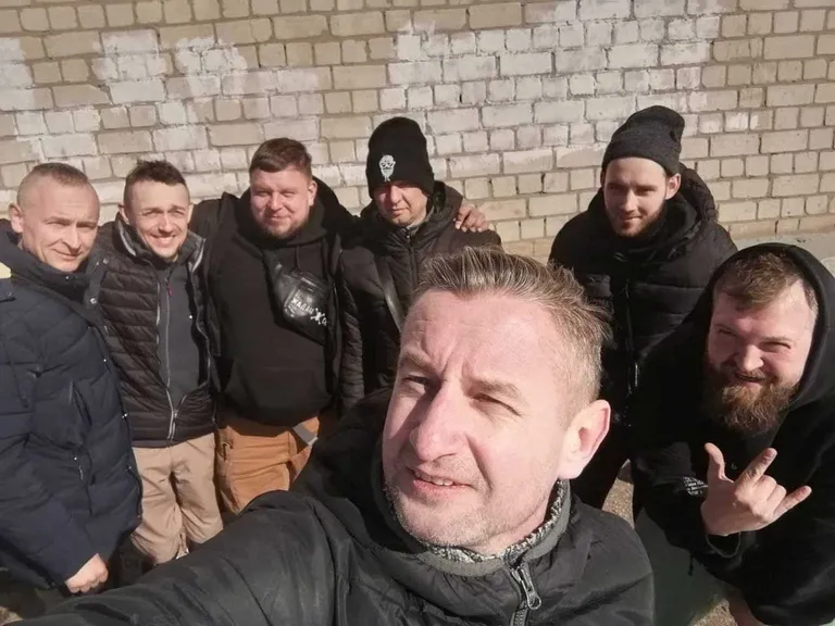 Serhijs Žadans un cīņubiedri
