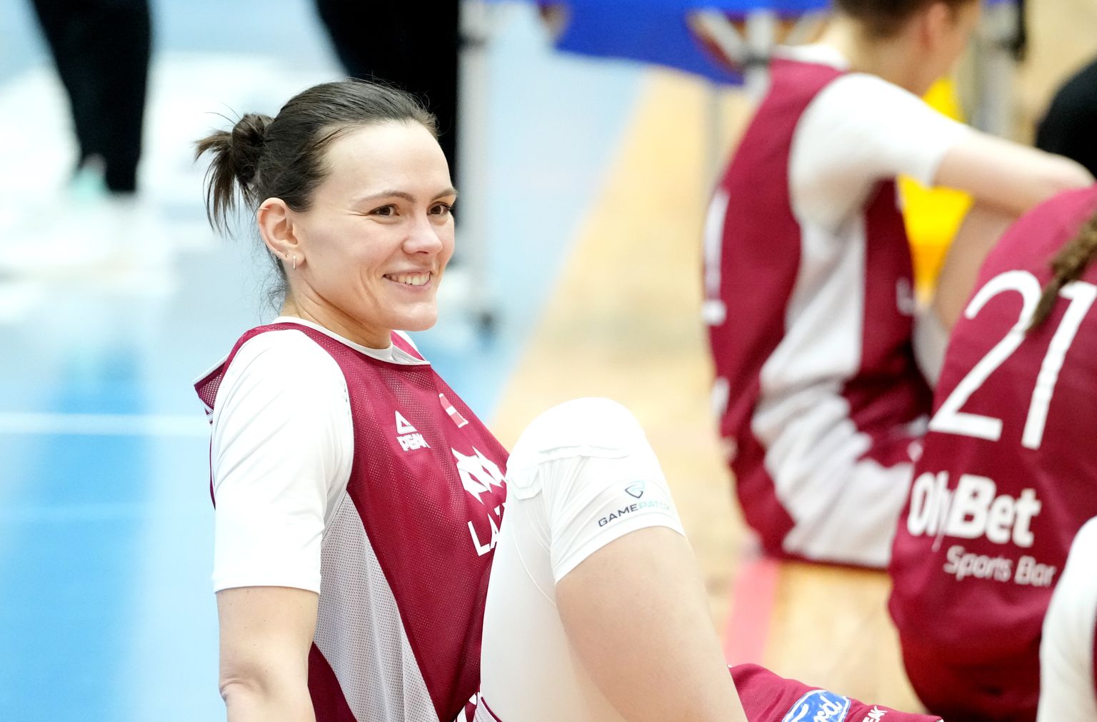 Latvijas sieviešu basketbola izlases spēlētāja Anete Šteinberga