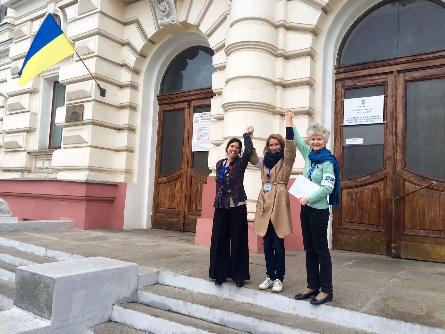 Kaja Kallas Ukrainas.