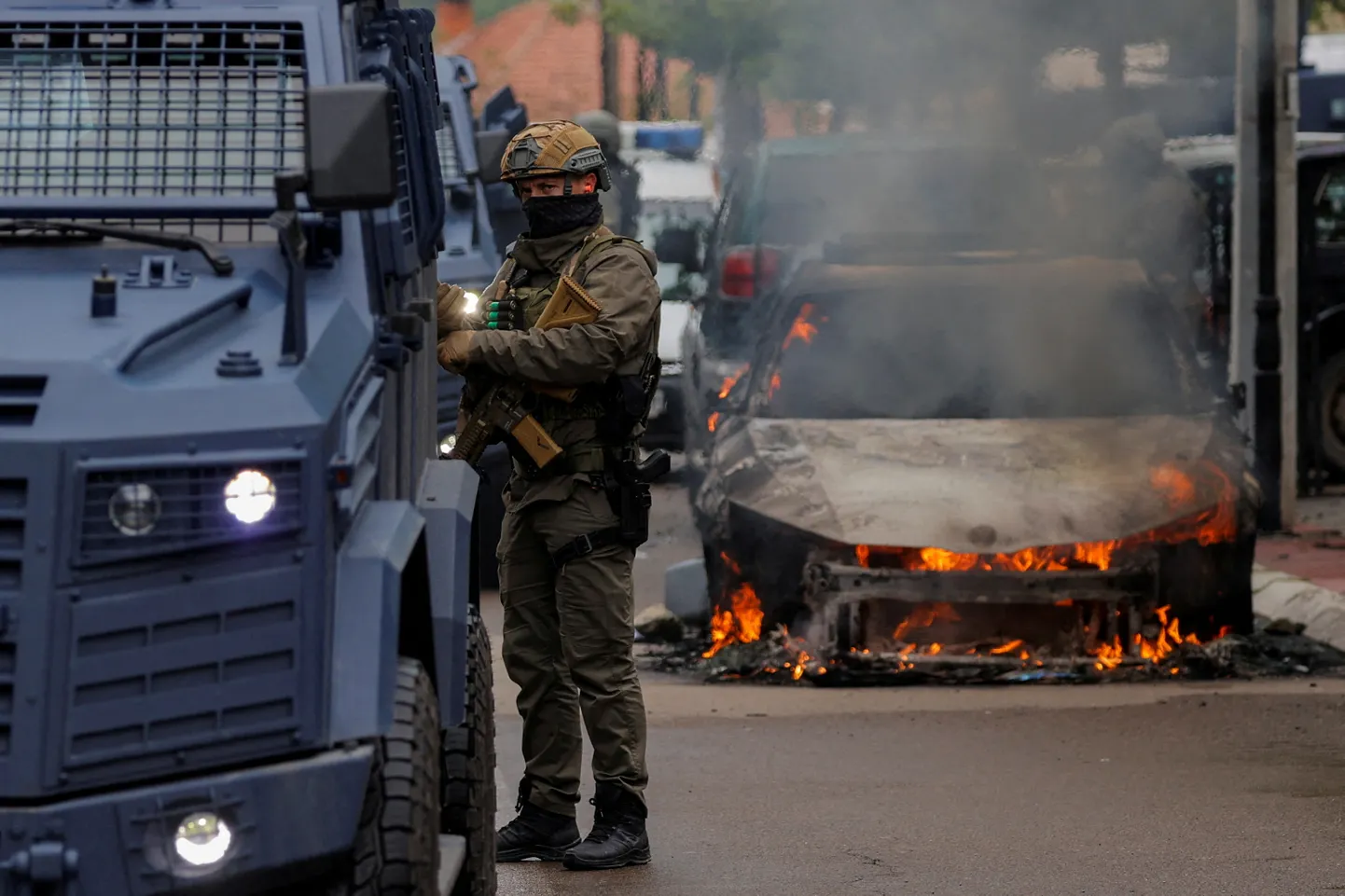 Kokkupõrked Põhja-Kosovos. 26. mai 2023.