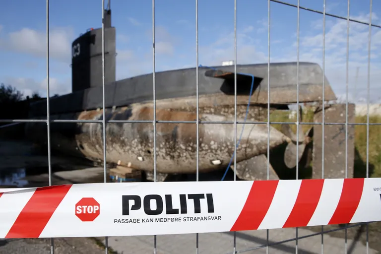 Politsei konfiskeeritud Nautilus. Foto: JENS DRESLING/AP/Scanpix