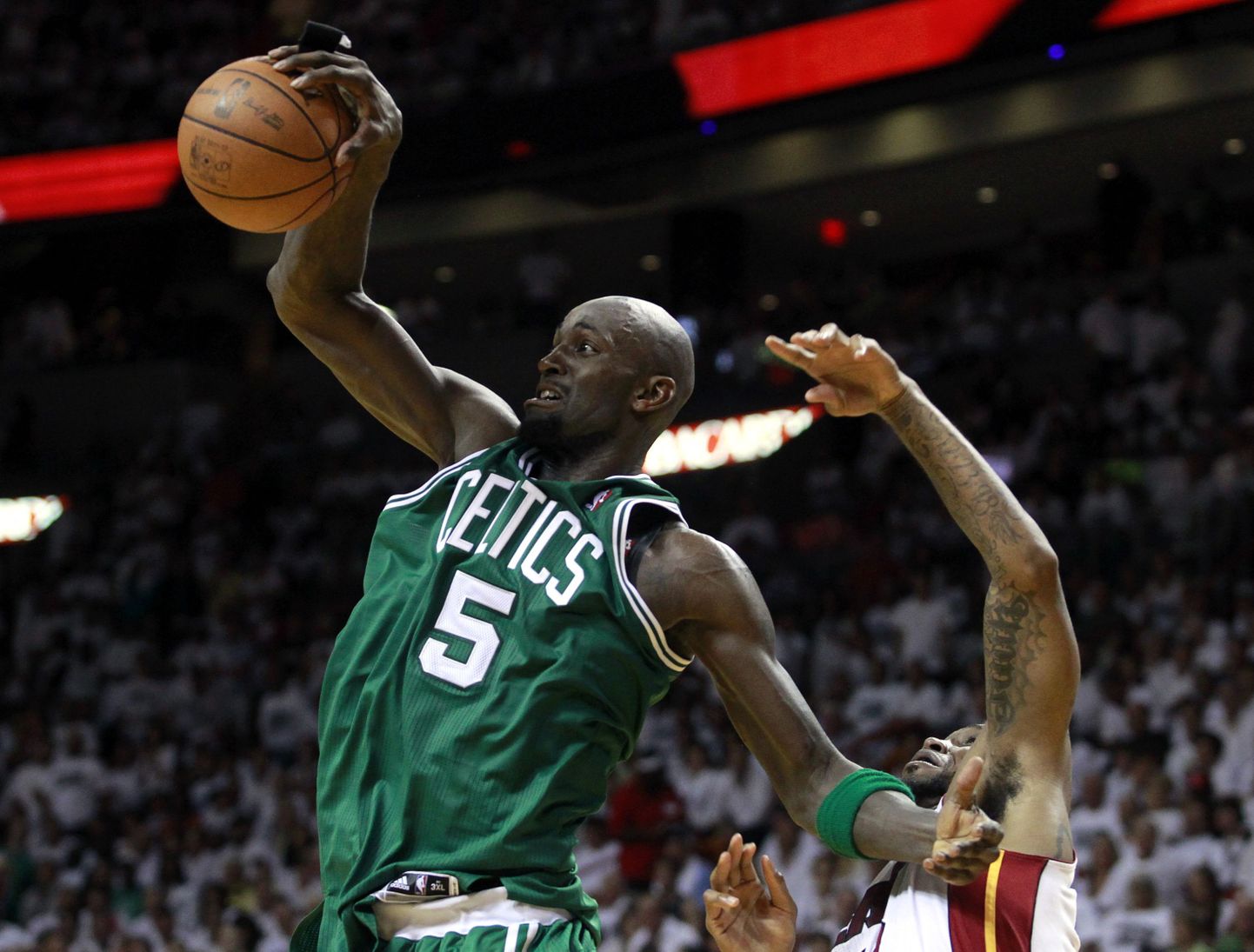 Boston Celticsi mängija Kevin Garnett.