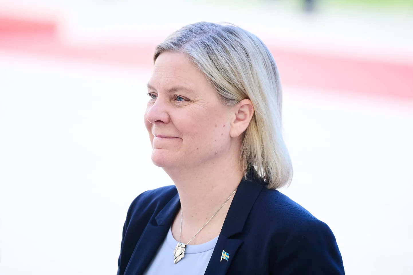 Rootsi peaminister Magdalena Andersson märtsi lõpus.