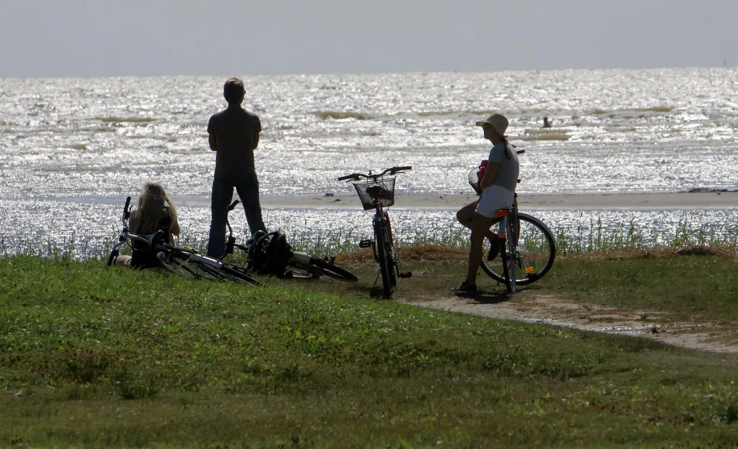 Vana-Pärnu rand on taas veemõnude nautimiseks paslik paik.