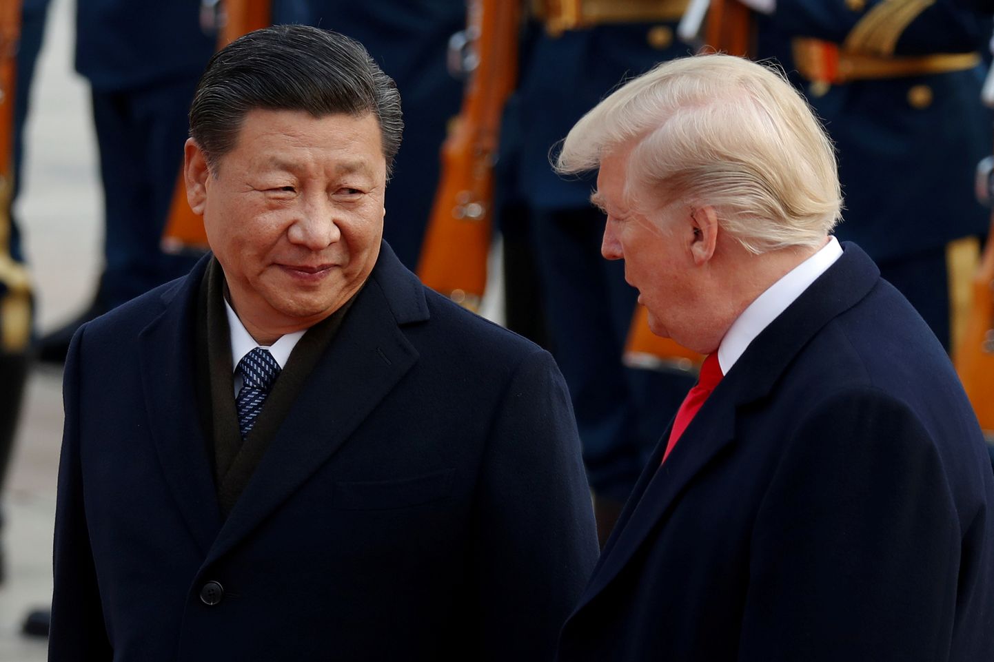 Donald Trump ja Hiina president Xi Jinping
