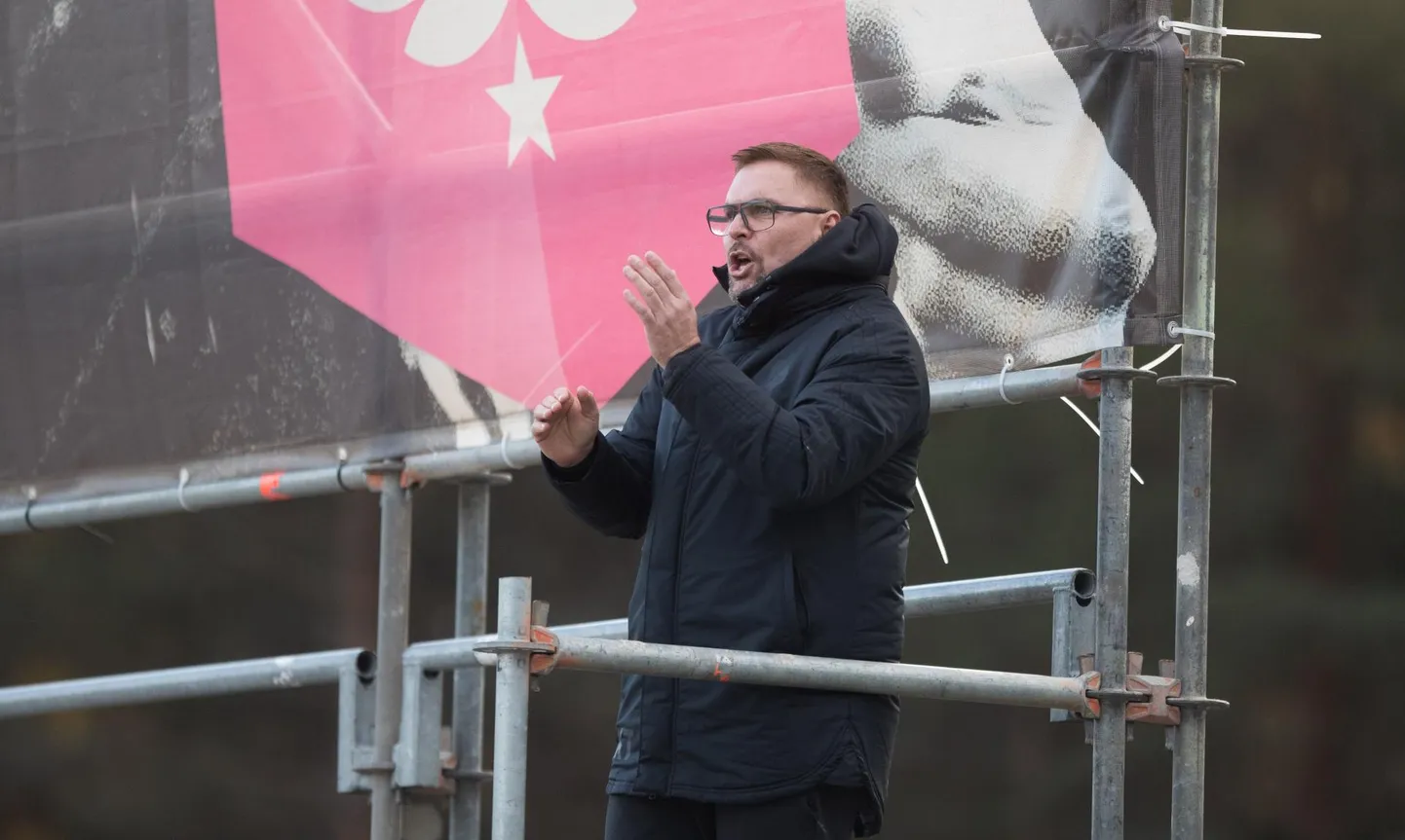 Nõmme Kalju president Kuno Tehva.