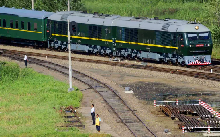 Põhja-Korea liidri Kim Jong-il, kes oli võimul 1994 - 2011, soomusrong