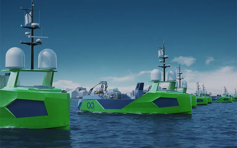 Midagi on juba lähemal ajal tulemas: Ocean Infinity robotlaevastik, mis meeskonda ei vaja, võib merele jõuda mõne aasta pärast, kuid ülemaailmne tarkade laevade süsteem võib veel olla mägede taga.