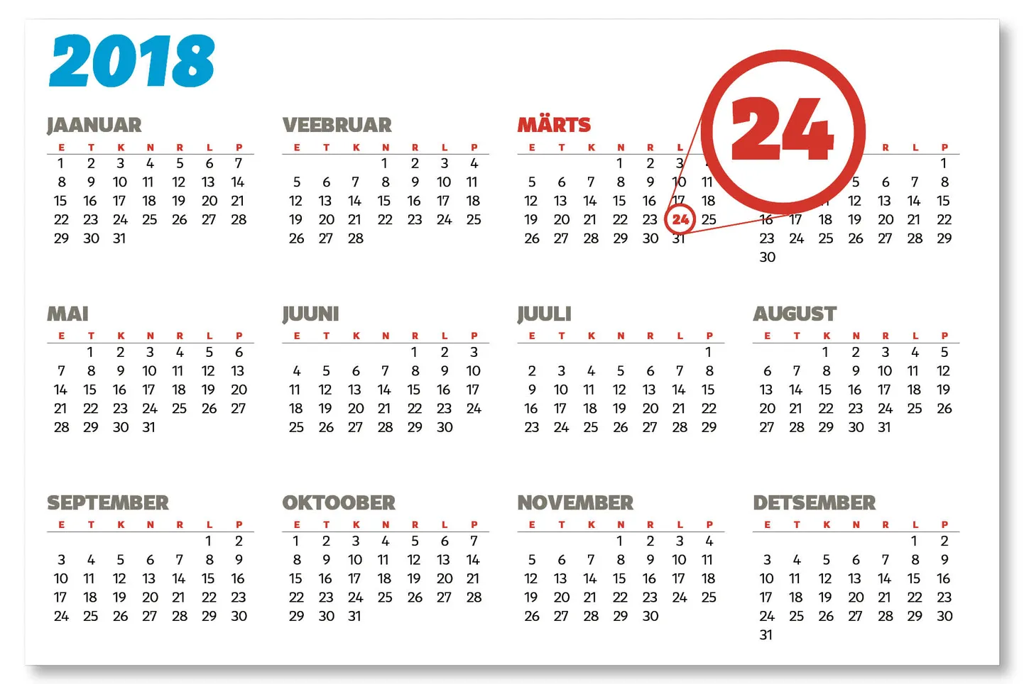 24. märts on nii akadeemilise testi kui ka matemaatikakatse sooritamise kuupäev.