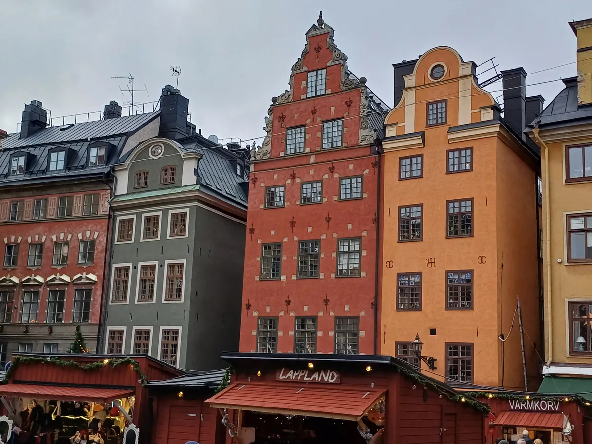Stockholmi jõuluturg.