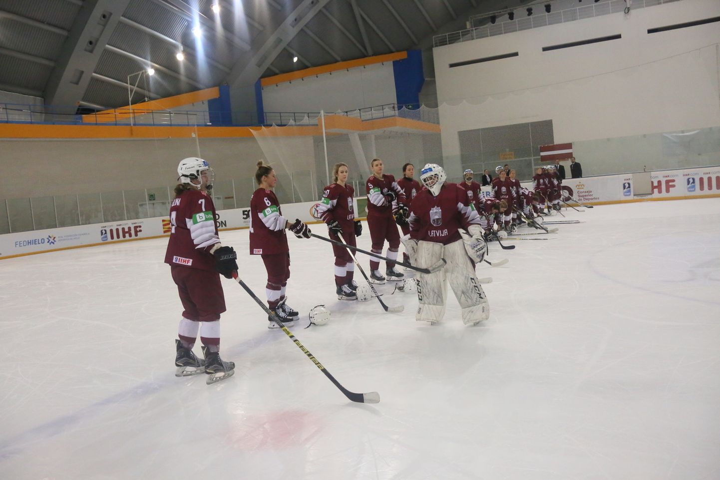 Latvijas izlases hokejistes
