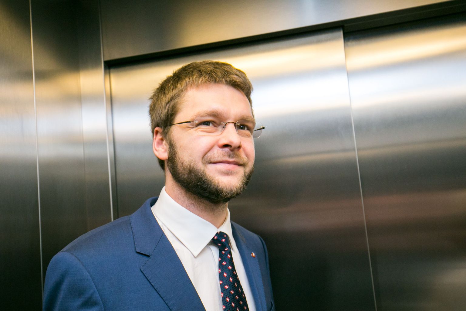 Eesti tervise- ja tööminister Jevgeni Ossinovski Järvamaa haiglas