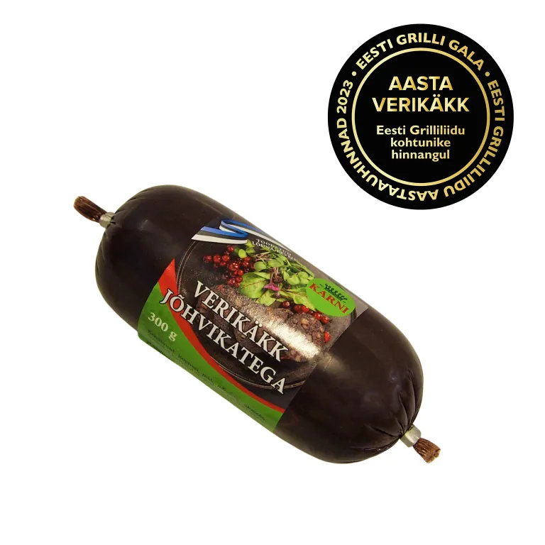 Karni verikäkk jõhvikatega.