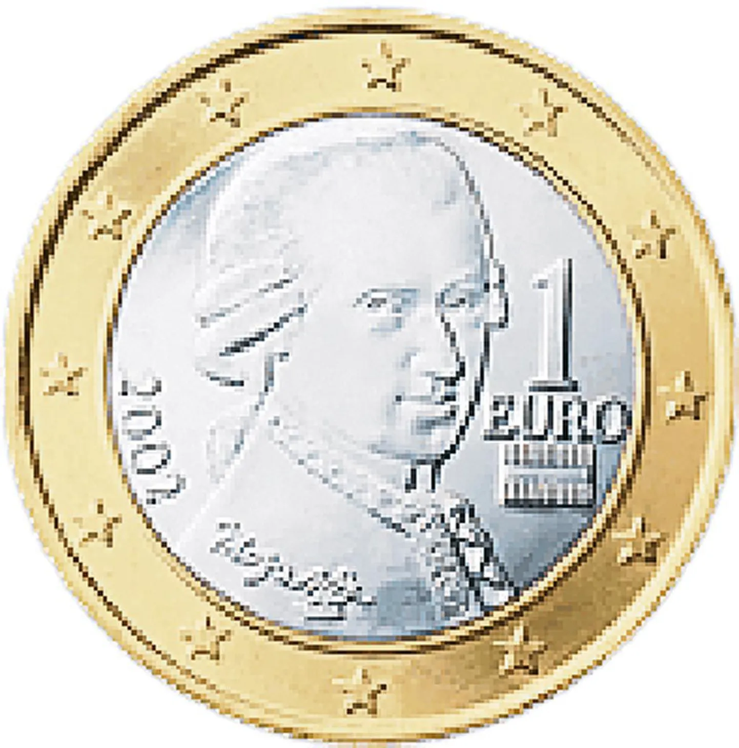 Austria euromünt.