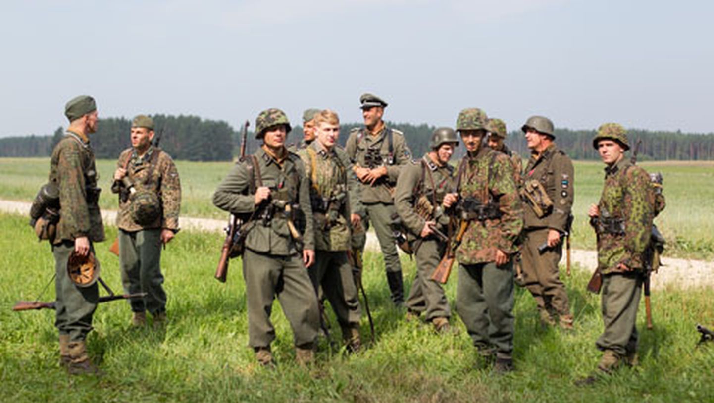 MTÜ Front Line ajaloohuvilisi võis mullu suvel näha ka mängufilmi "1944" võtetel.
