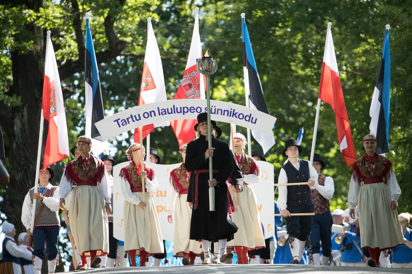 Tartu laulu- ja tantsupidu täidab linna 16.-22. juunini.