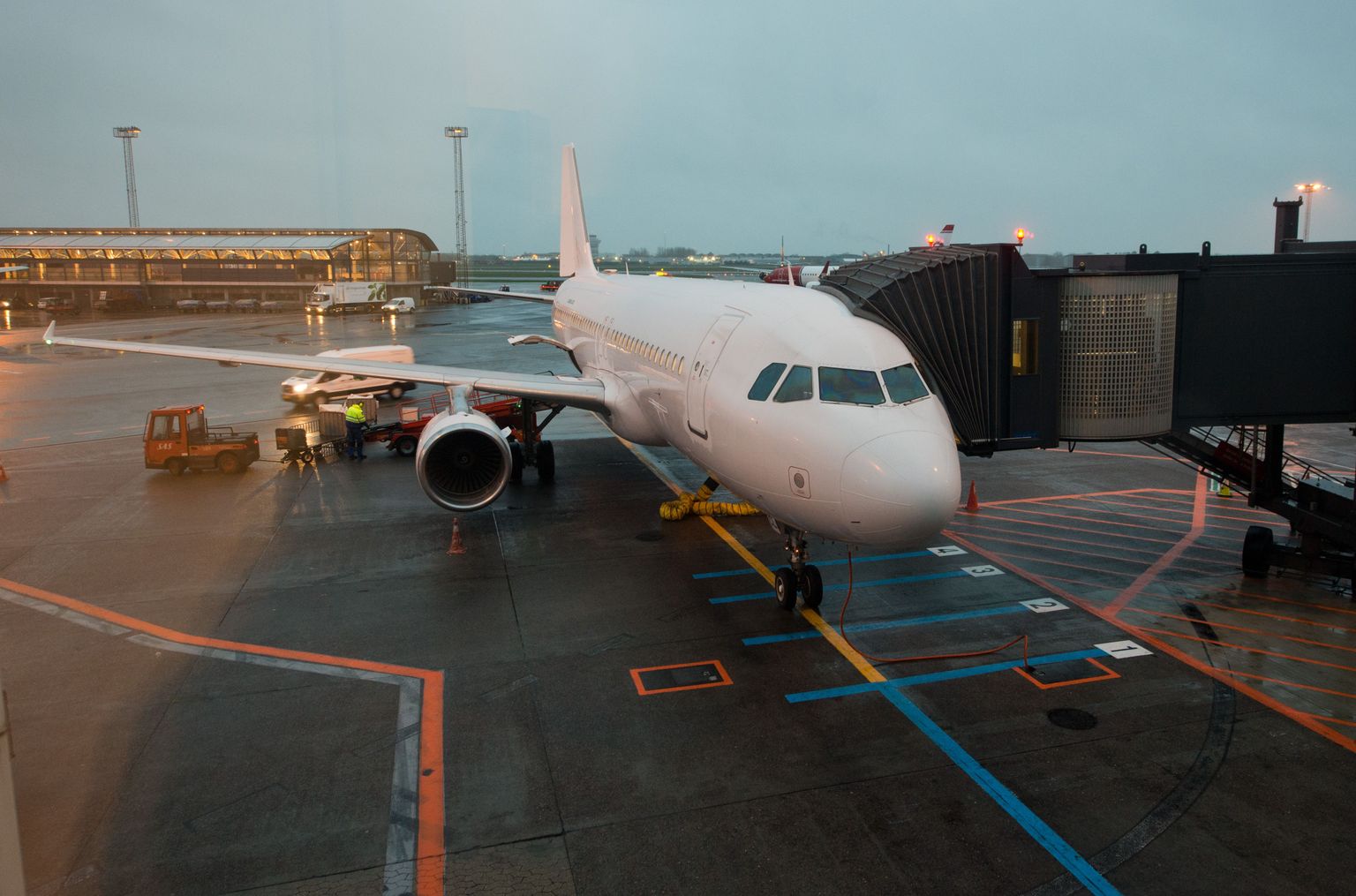 Pildil on Nordic Aviation Groupi korraldatud lend Kopenhaagenisse.