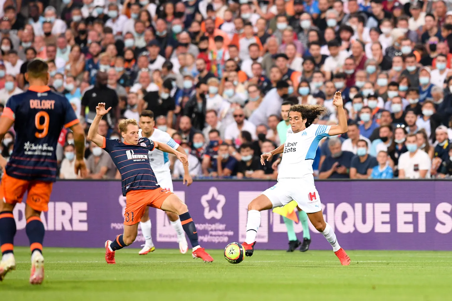 Montpellieri ja Marseille kohtumises ei suutnud fännid normaalselt käituda.