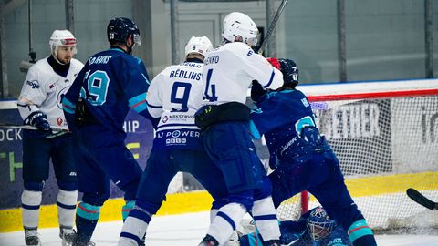 OHL pusfināla sērijas mačs noslēdzas ar skandālu