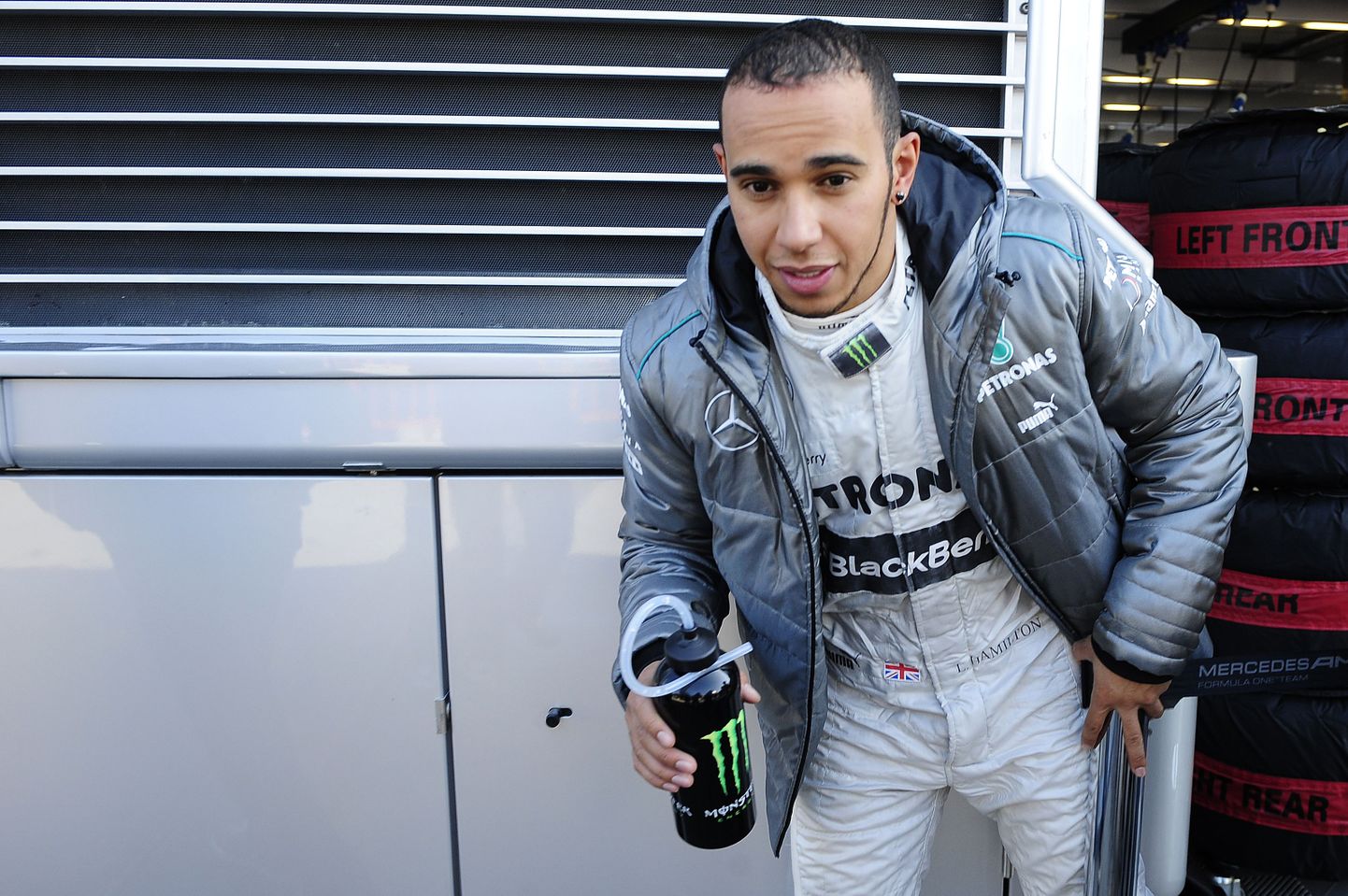 Lewis Hamilton Barcelonas.