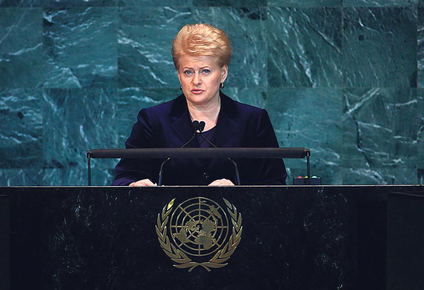 Leedu riigipea Dalia Grybauskaite oli ainus Balti riikide president, kellega Barack Obama juttu ajas.