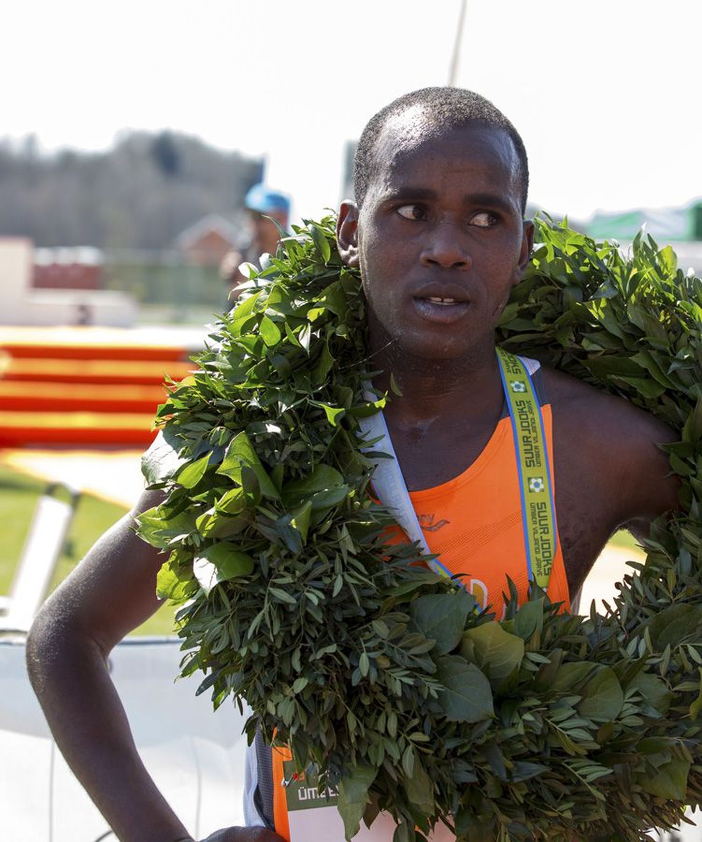 Keenialane Ibrahim Mukunga Wachira võitis ümber Viljandi järve jooksu tubli ajaga 35.23.