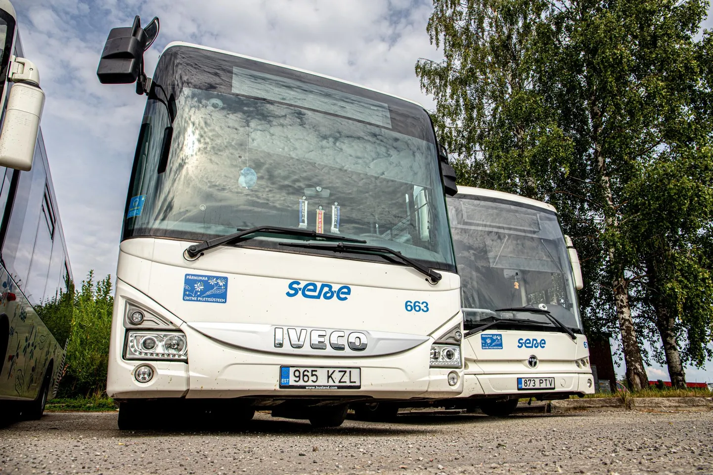 Sebe bussifirma lõpetas lepingu napsitanud juhiga. Pildil Sebe bussid.