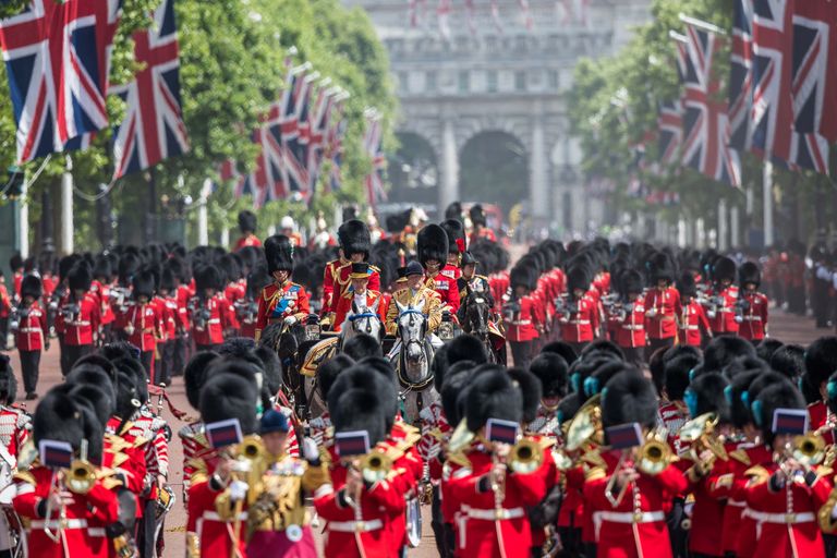 «Trooping the Colour», London.