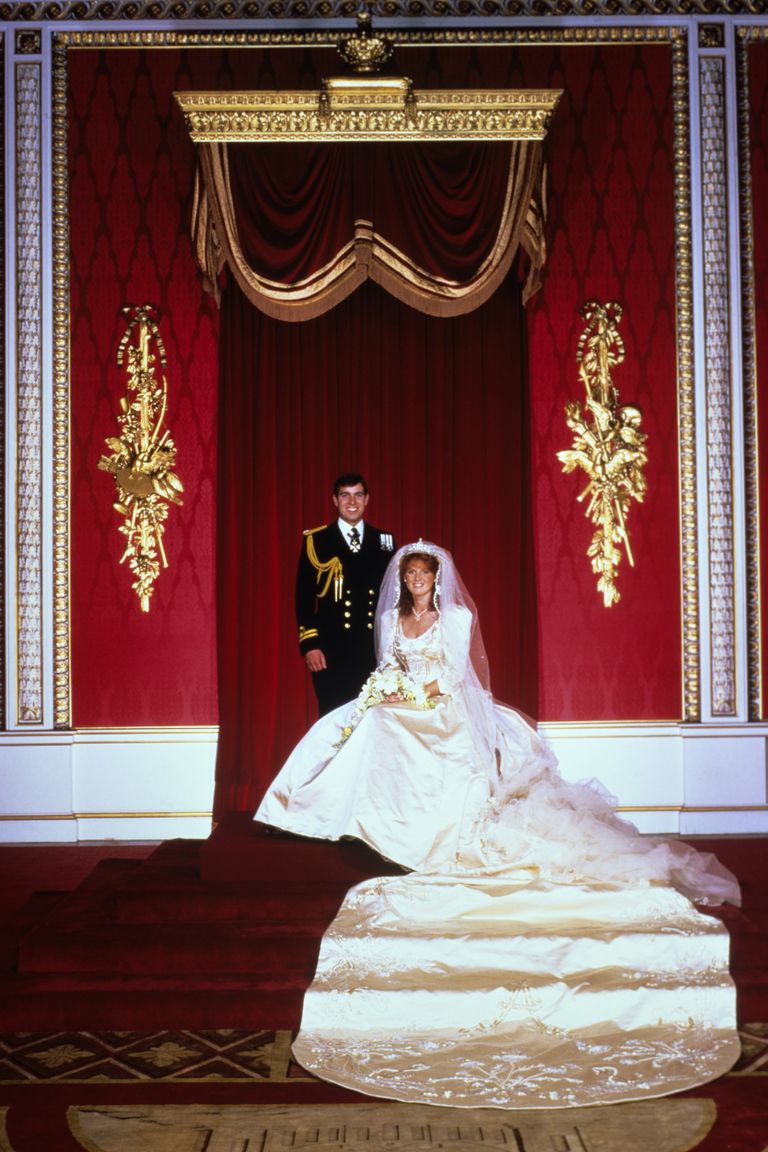 Prints Andrew ja Sarah Ferguson oma pulmapäeval