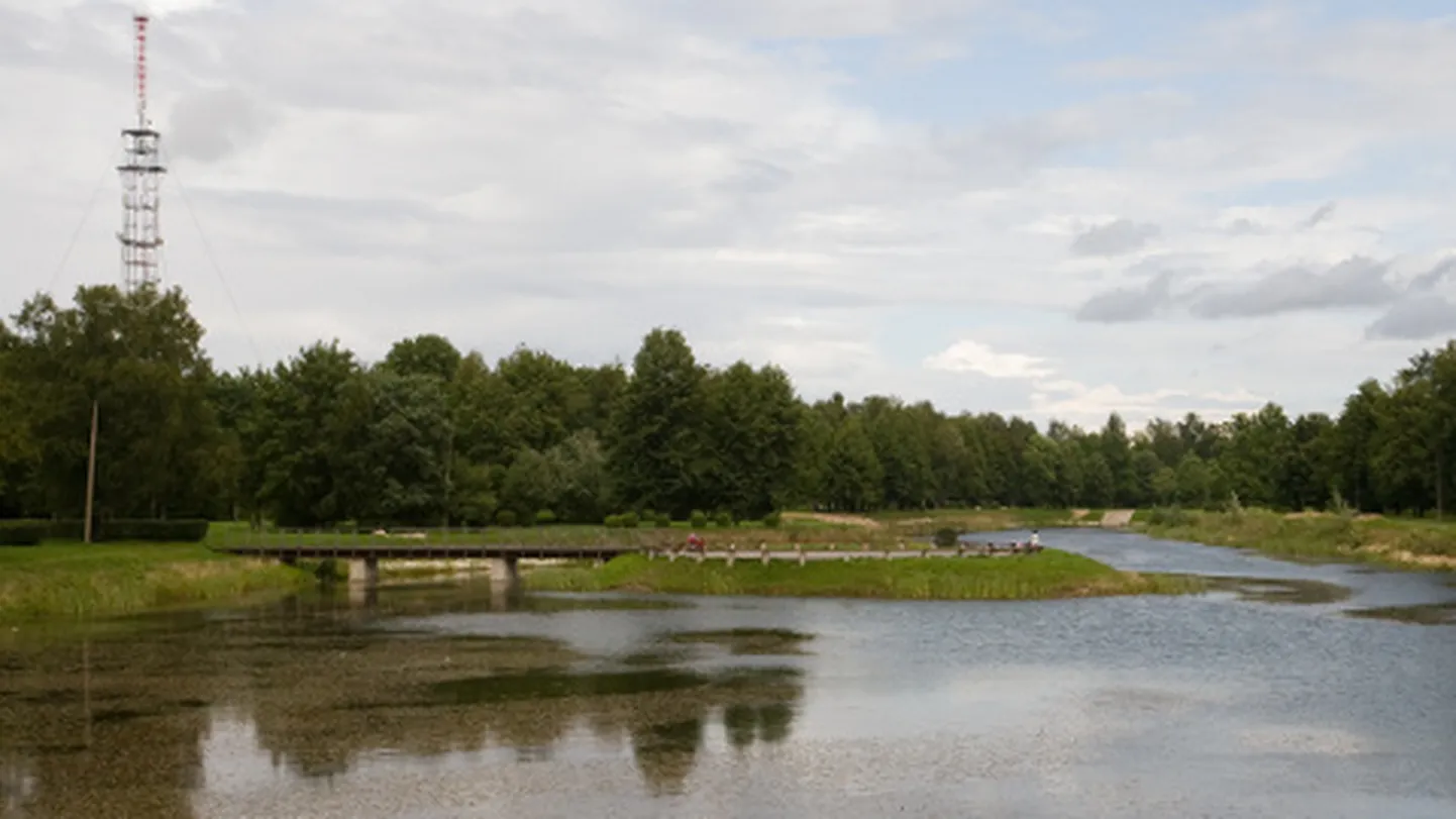 Kohtla-Järve park.
