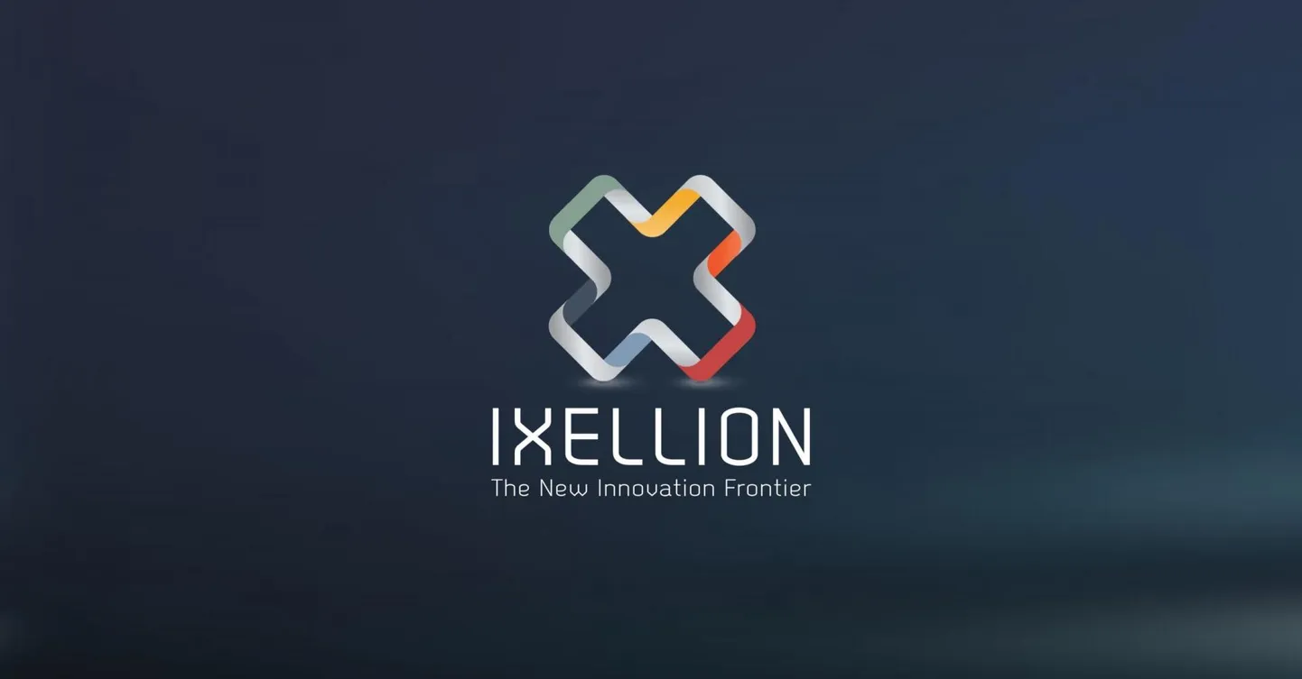 Firma Ixellion logo ettevõtte kodulehel.
