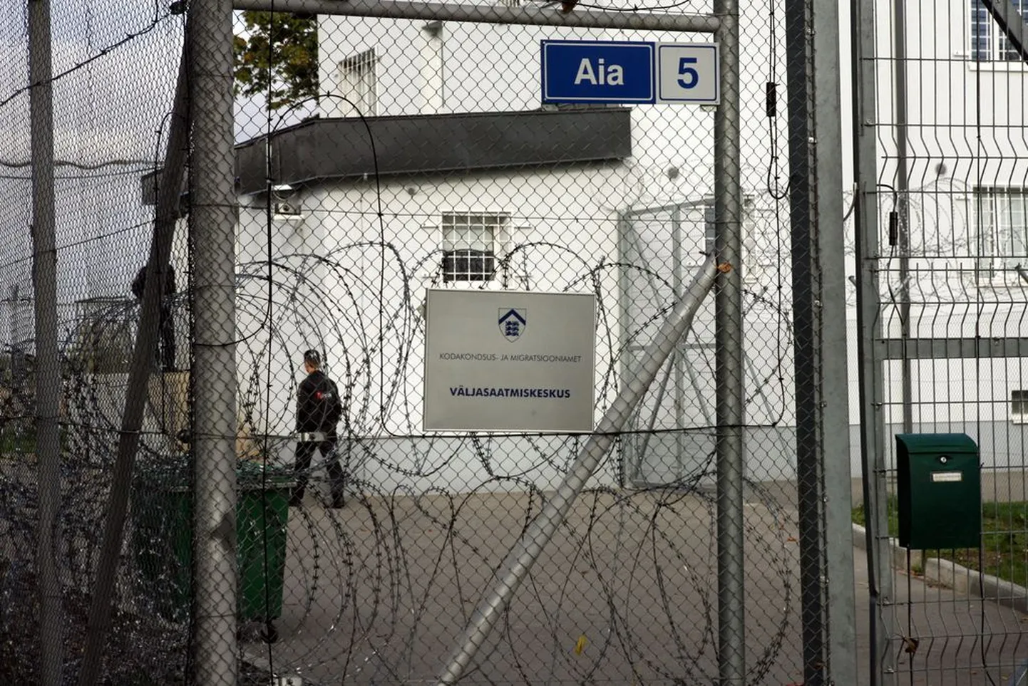 Pildil on kodakondsusameti väljasaatmiskeskus..