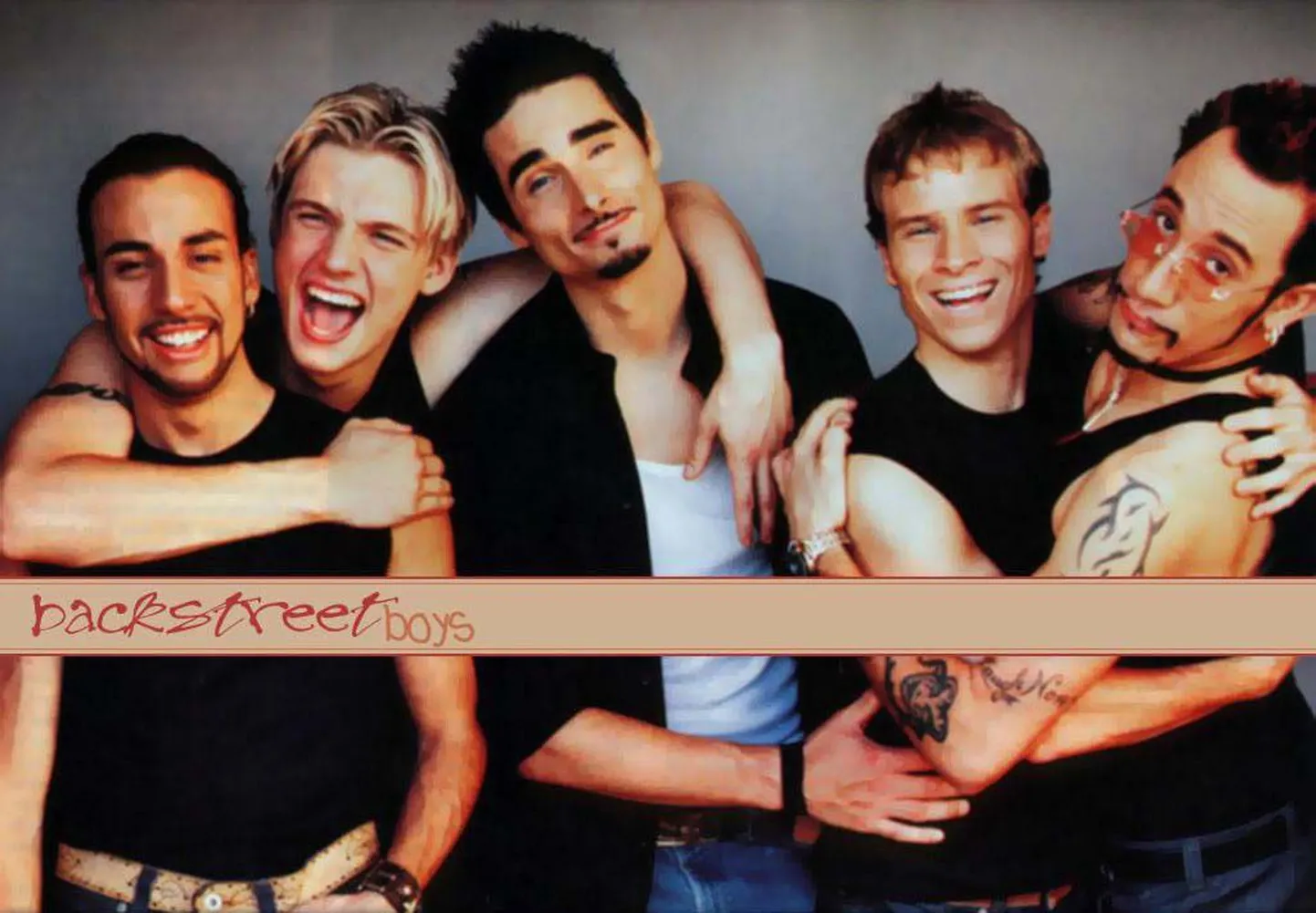 Ansambel Backstreet Boys.