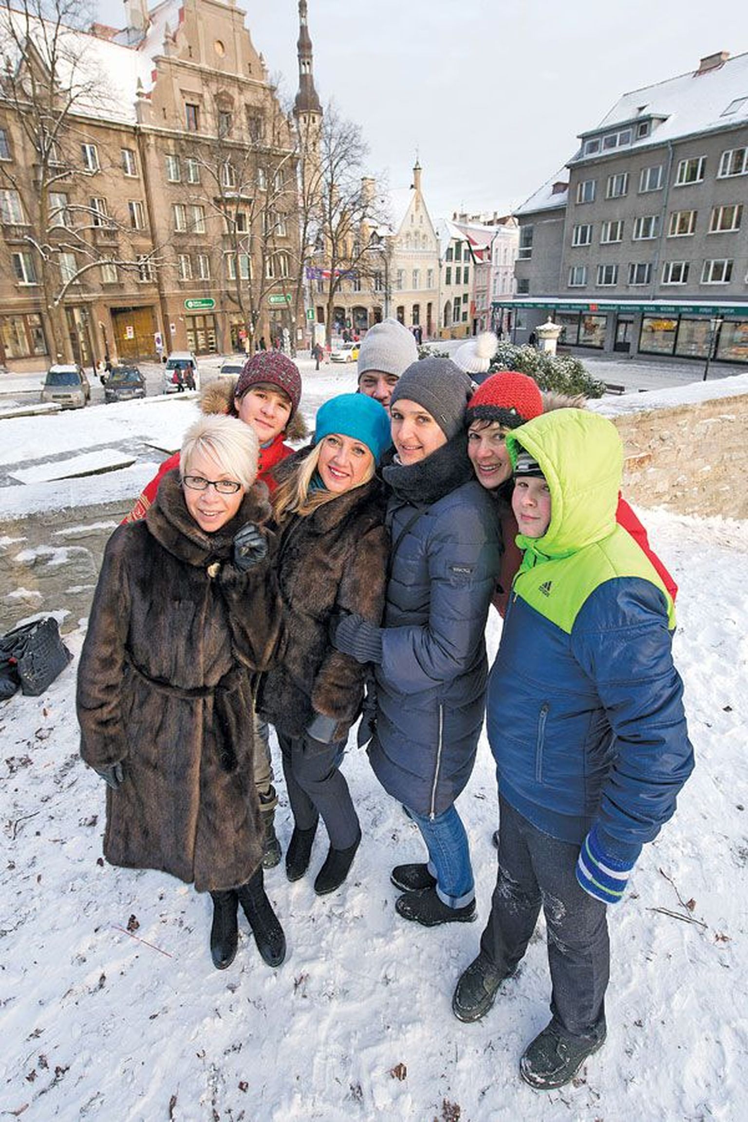 Российские туристы в Старом городе: если в Эстонии есть друзья, мы будем приезжать, независимо от курса рубля.